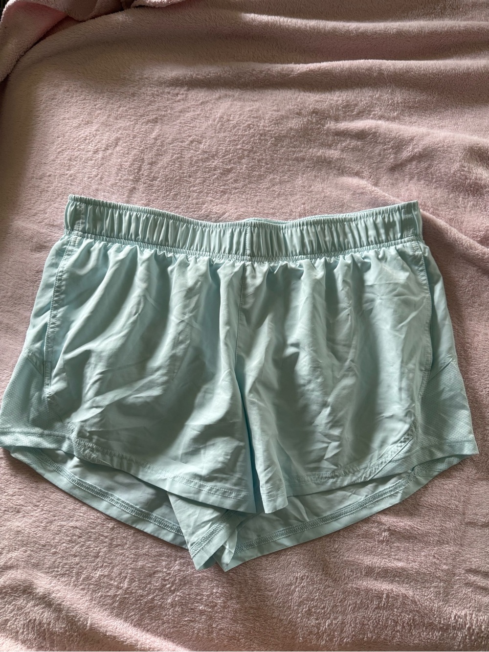 Athletic Light Aqua Athletic Shorts